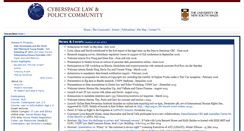 Desktop Screenshot of cyberlawcentre.austlii.edu.au